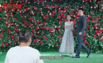 Lệ Trí Thành cùng Lâm Thiển chụp ảnh cưới vô cùng xì teen